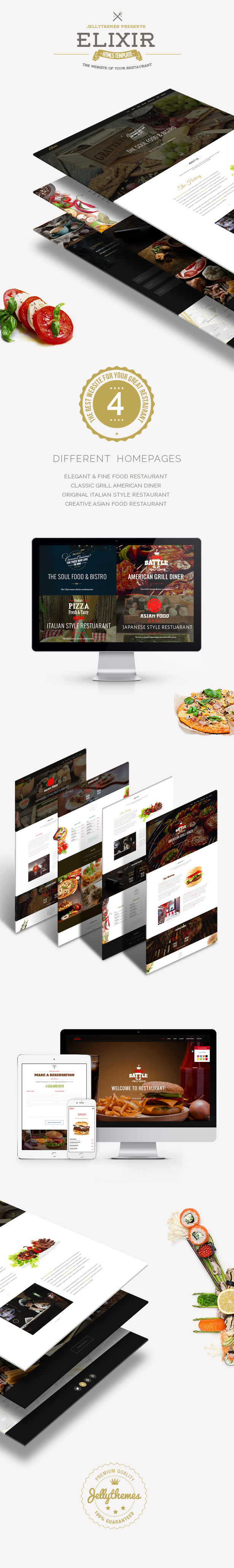 nulled-elixir-restaurant-html-responsive-template-free-download